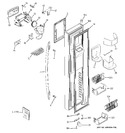 Diagram for 1 - Freezer Door