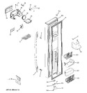 Diagram for 1 - Freezer Door