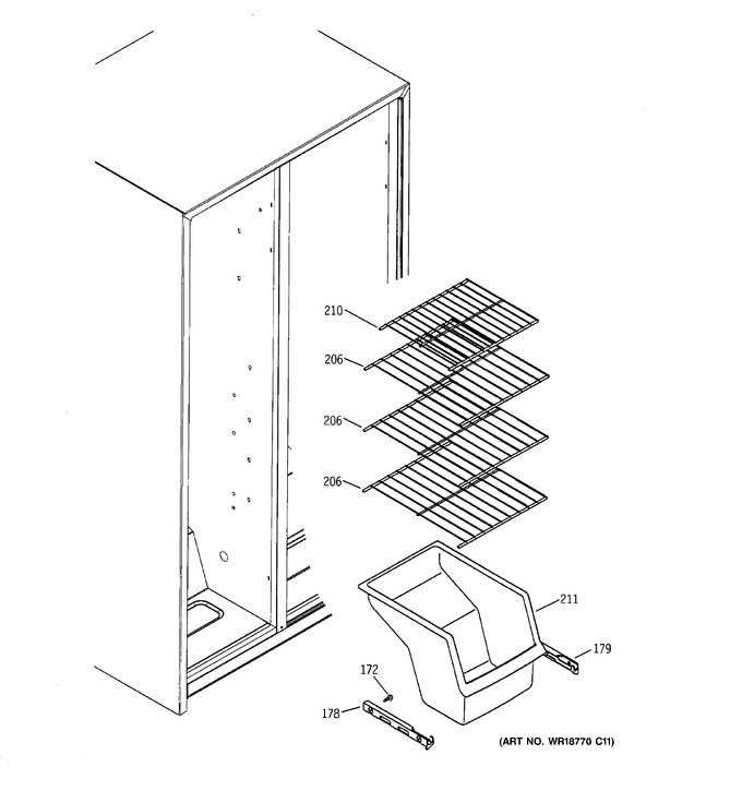 Diagram for GSS25JETEWW