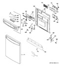 Diagram for 1 - Escutcheon & Door Assembly