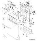 Diagram for 1 - Escutcheon & Door Assembly