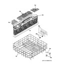 Diagram for 4 - Lower Rack Assembly