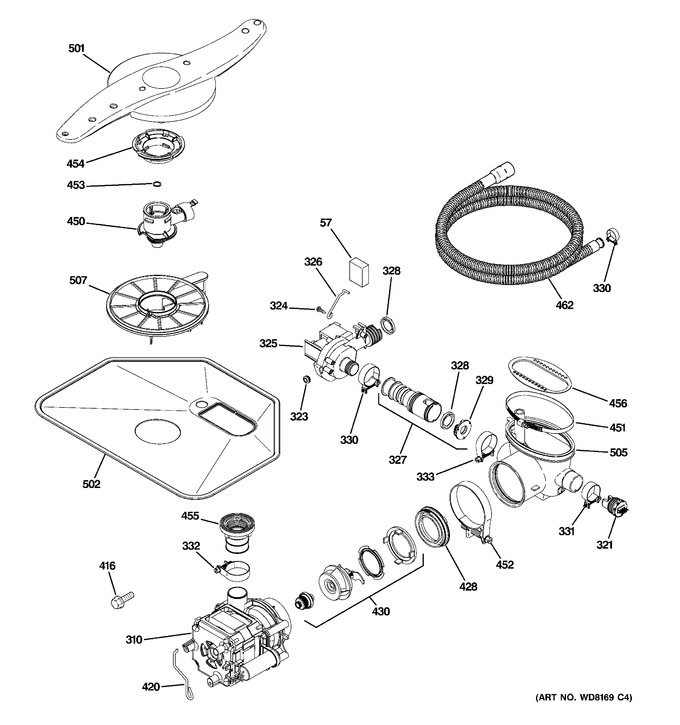 Diagram for PDW9200N20WW