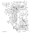 Diagram for 2 - Cabinet & Top Panel