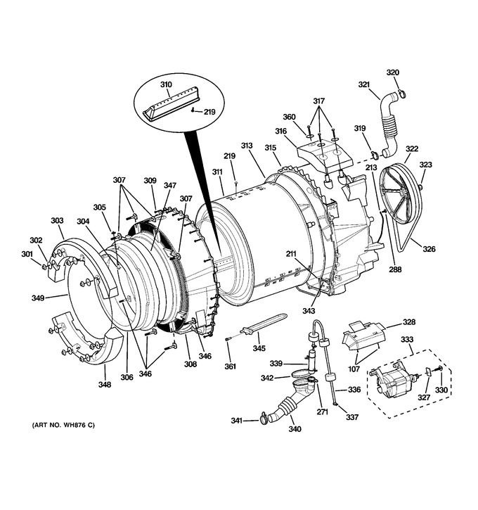 Diagram for WBVH6240H1WW