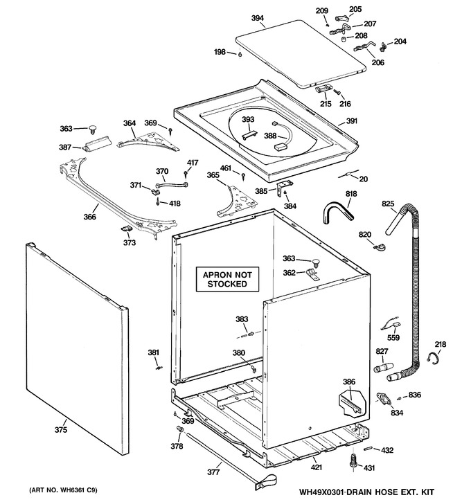 Diagram for WNCK2050H1WC