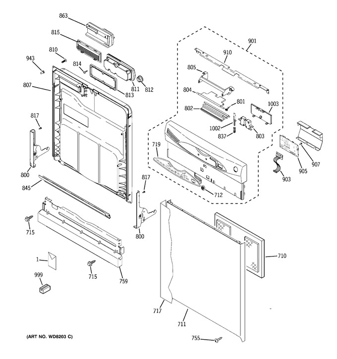 Diagram for GHD6711N20WW