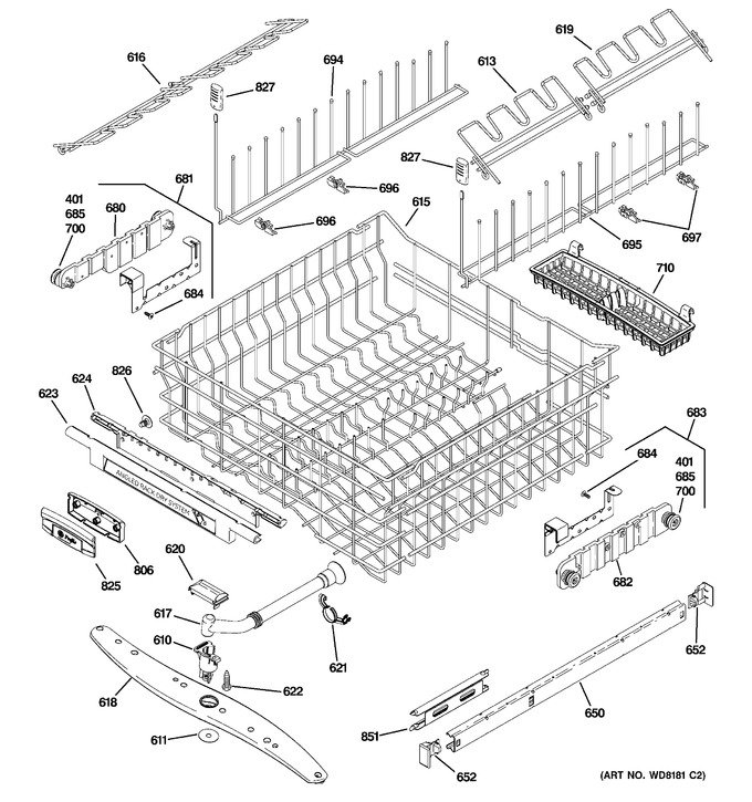 Diagram for PDW8980N20SS