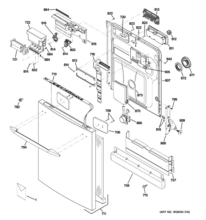 Diagram for PDW9280N20SS