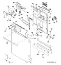 Diagram for 1 - Escutcheon & Door Assembly