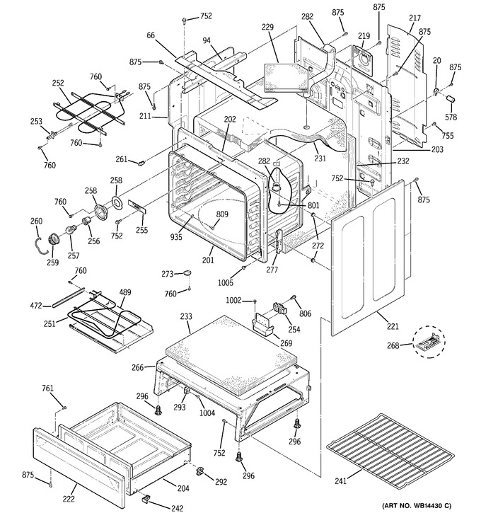 Diagram for JBP77DM1BB