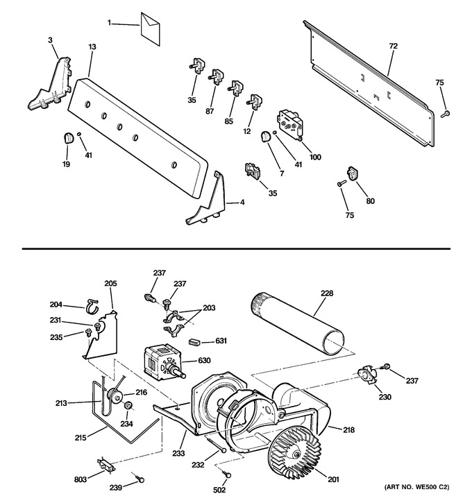 Diagram for DWSR483EG4CC