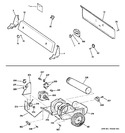 Diagram for 1 - Backsplash, Blower & Motor