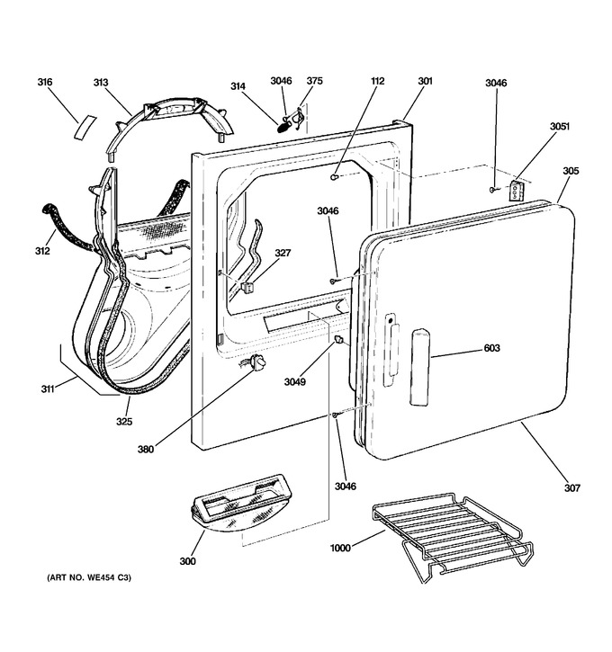 Diagram for EED5600G2WW