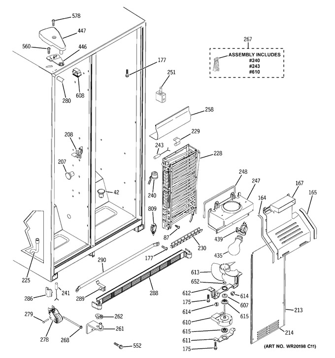 Diagram for HSM25GFTESA