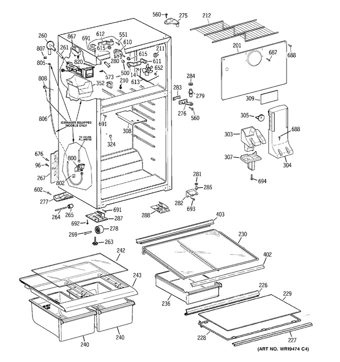 Diagram for HTS18GCSARWW