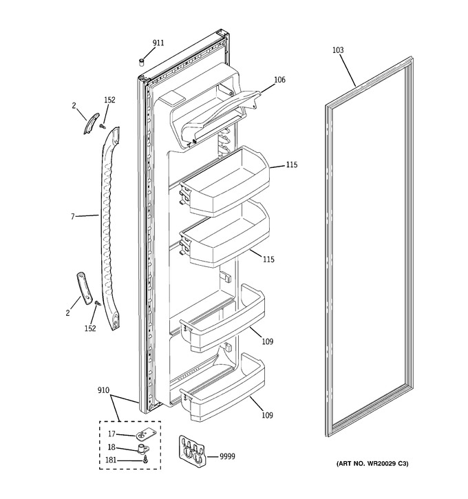 Diagram for ESH22JFWCWW