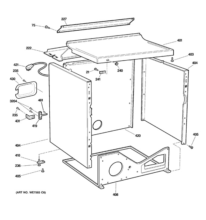 Diagram for DCCD330EG1WC