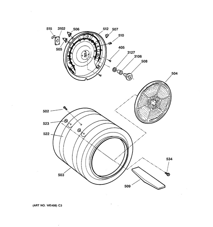 Diagram for DNCD450EG1WC