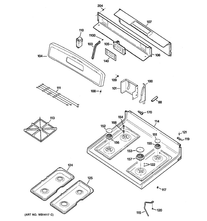 Diagram for JGBS23DEM1WW