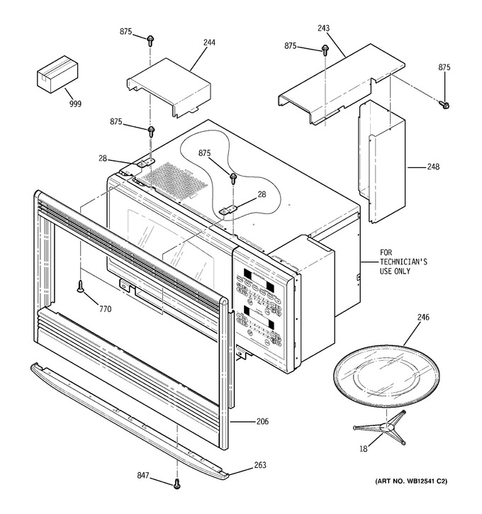 Diagram for JT965CF3CC