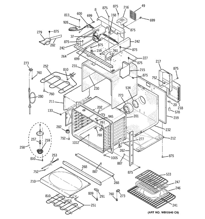 Diagram for JT965CF7CC