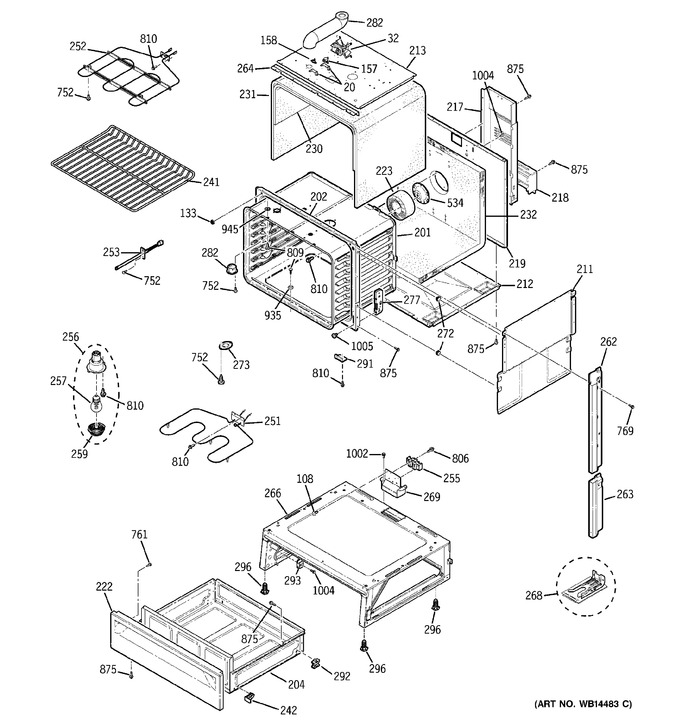 Diagram for JSP39CK4CC