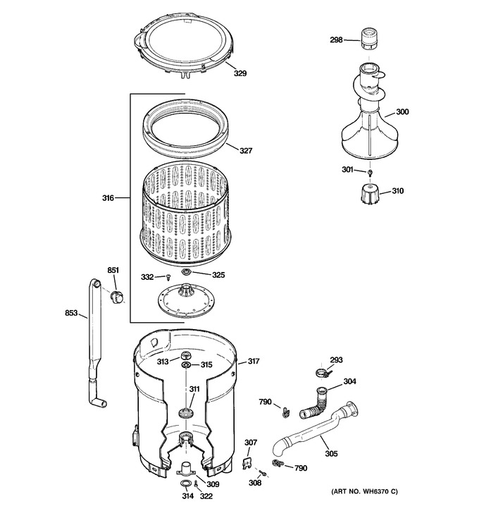 Diagram for WHRE5550H0WW