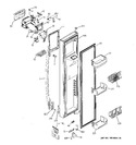 Diagram for 1 - Freezer Door