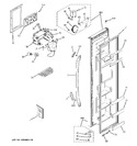 Diagram for 1 - Freezer Door