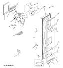 Diagram for 1 - Freezer Door