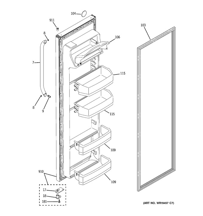 Diagram for ESH25JSWDSS