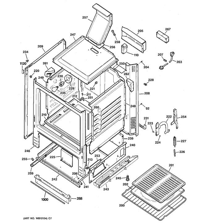 Diagram for JGBS07DEM1WW