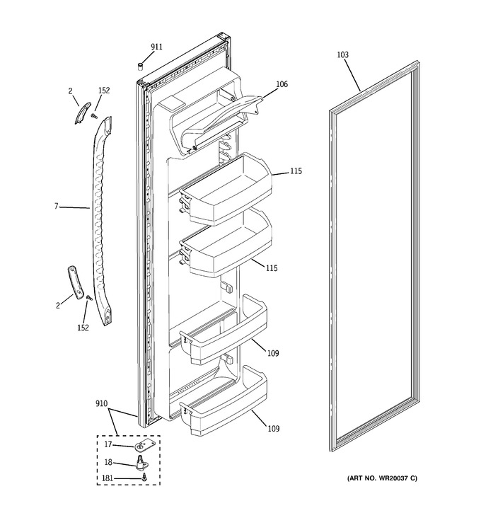 Diagram for GSS20GEWCBB