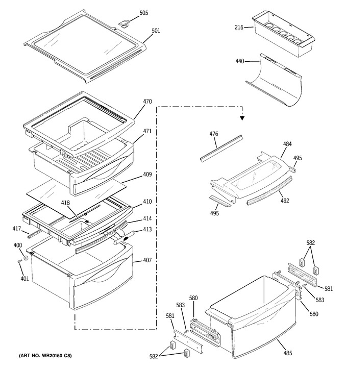 Diagram for GSK25LCWACCC