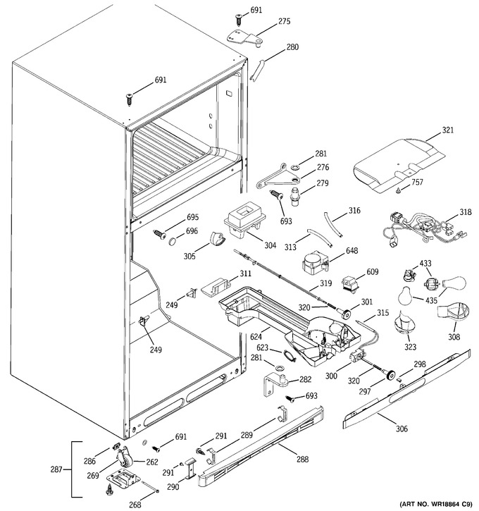 Diagram for GTH18KBMBRWW