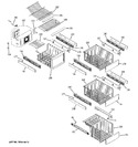 Diagram for 6 - Freezer Shelves