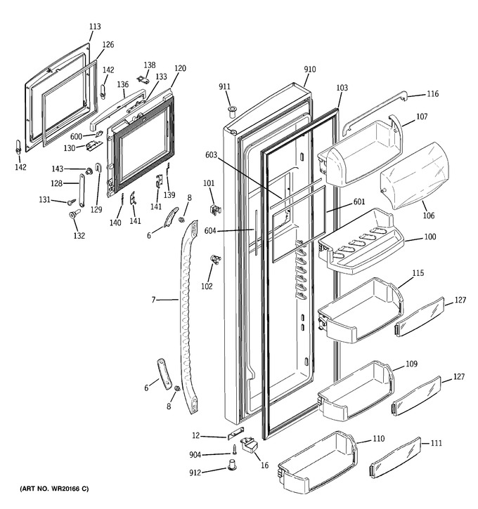 Diagram for GCE23LHWAFBB