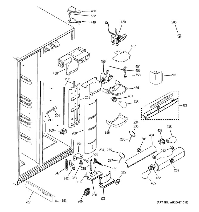 Diagram for GSK25LHWACCC