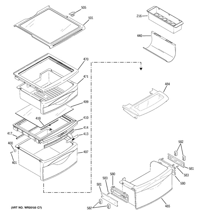 Diagram for GSK25LHWACCC