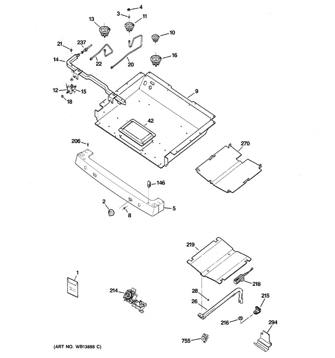 Diagram for J2BP85WEL2WW