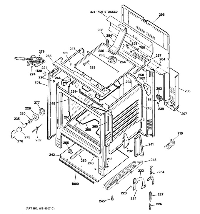 Diagram for JB600WK4WW