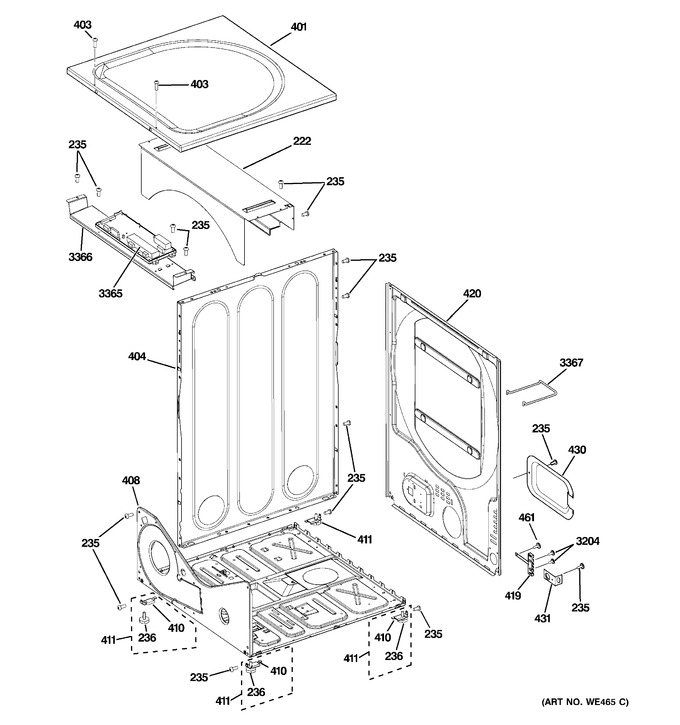 Diagram for DCVH515EF3WW