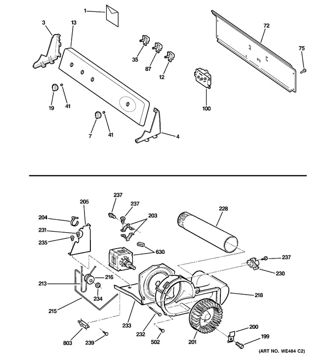 Diagram for DHDSR46GG0WW