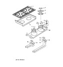 Diagram for 4 - Burner Assembly