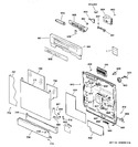 Diagram for 1 - Escutcheon & Door Assembly