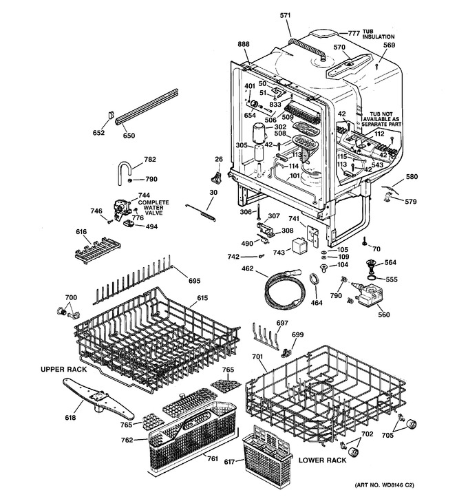 Diagram for GSD5860G00SS