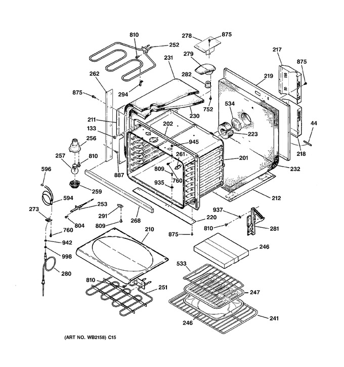 Diagram for JT910BA2BB