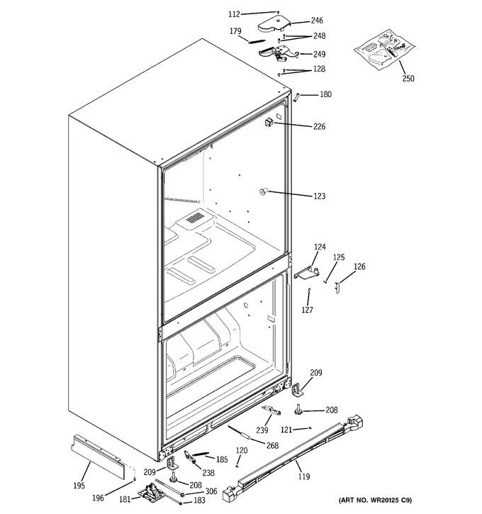 Diagram for PDCF1NBXAWW