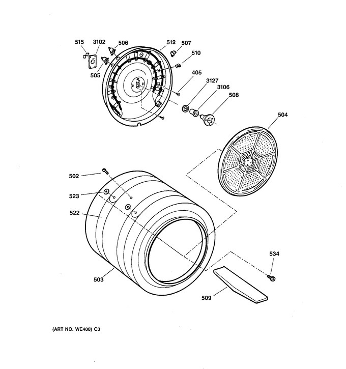 Diagram for DNCD450EG2WC